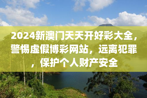 2024新澳门天天开好彩大全，警惕虚假博彩网站，远离犯罪，保护个人财产安全