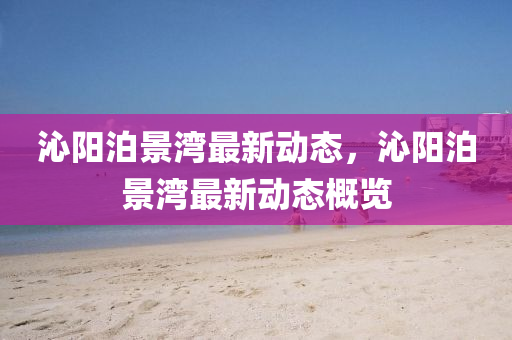 沁阳泊景湾最新动态，沁阳泊景湾最新动态概览
