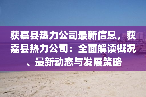 获嘉县热力公司最新信息，获嘉县热力公司：全面解读概况、最新动态与发展策略
