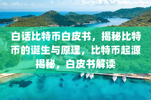 白话比特币白皮书，揭秘比特币的诞生与原理，比特币起源揭秘，白皮书解读