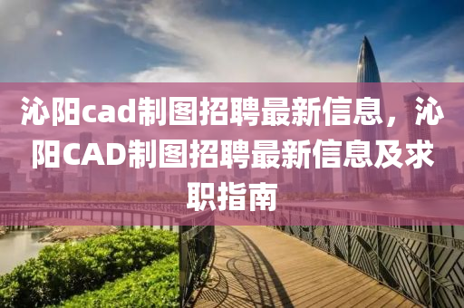 沁阳cad制图招聘最新信息，沁阳CAD制图招聘最新信息及求职指南