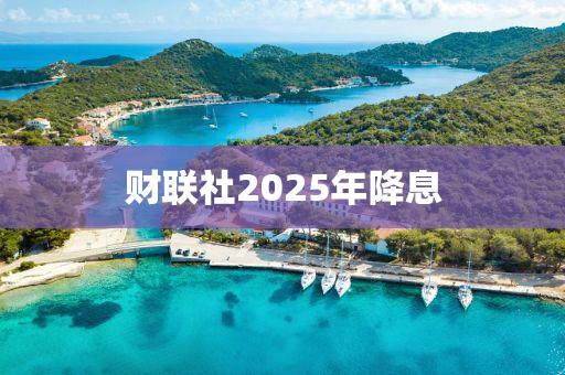 财联社2025年降息