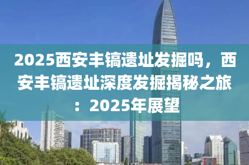 2025西安丰镐遗址发掘吗，西安丰镐遗址深度发掘揭秘之旅：2025年展望