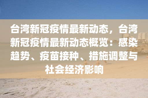 台湾新冠疫情最新动态，台湾新冠疫情最新动态概览：感染趋势、疫苗接种、措施调整与社会经济影响