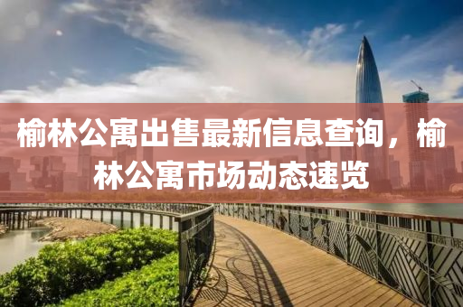 榆林公寓出售最新信息查询，榆林公寓市场动态速览