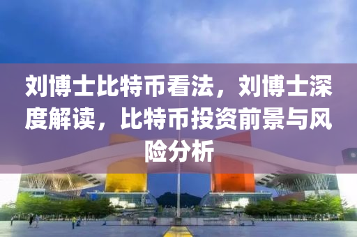 刘博士比特币看法，刘博士深度解读，比特币投资前景与风险分析