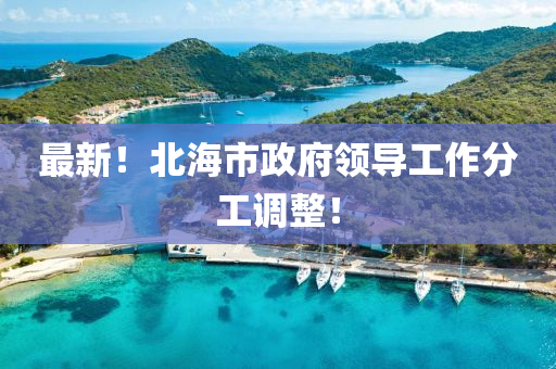 最新！北海市政府领导工作分工调整！