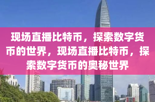 现场直播比特币，探索数字货币的世界，现场直播比特币，探索数字货币的奥秘世界