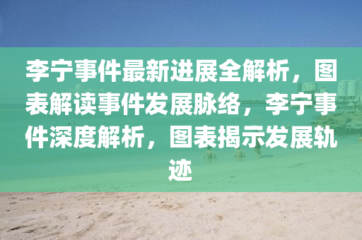 李宁事件最新进展全解析，图表解读事件发展脉络，李宁事件深度解析，图表揭示发展轨迹