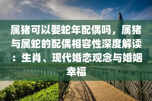 属猪可以娶蛇年配偶吗，属猪与属蛇的配偶相容性深度解读：生肖、现代婚恋观念与婚姻幸福