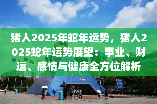 猪人2025年蛇年运势，猪人2025蛇年运势展望：事业、财运、感情与健康全方位解析