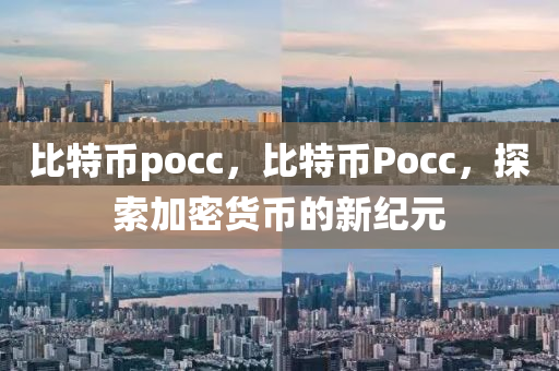 比特币pocc，比特币Pocc，探索加密货币的新纪元