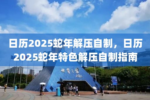 日历2025蛇年解压自制，日历2025蛇年特色解压自制指南
