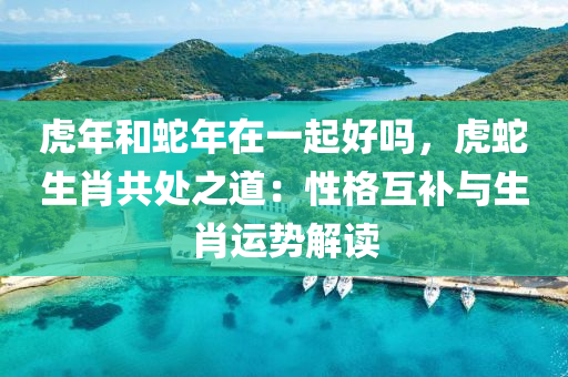 虎年和蛇年在一起好吗，虎蛇生肖共处之道：性格互补与生肖运势解读