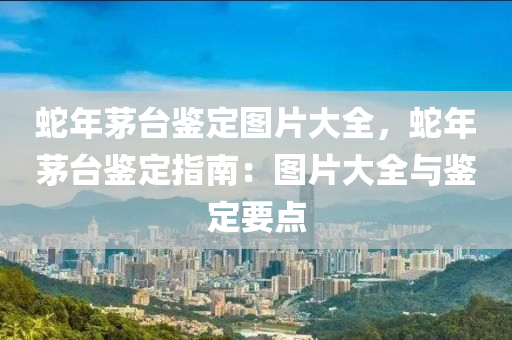 蛇年茅台鉴定图片大全，蛇年茅台鉴定指南：图片大全与鉴定要点
