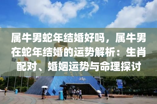 属牛男蛇年结婚好吗，属牛男在蛇年结婚的运势解析：生肖配对、婚姻运势与命理探讨