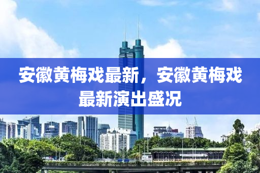 安徽黄梅戏最新，安徽黄梅戏最新演出盛况
