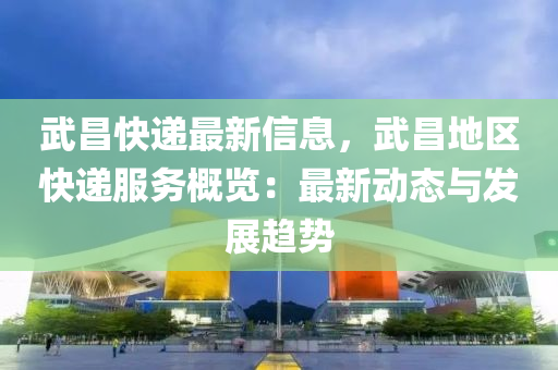 武昌快递最新信息，武昌地区快递服务概览：最新动态与发展趋势