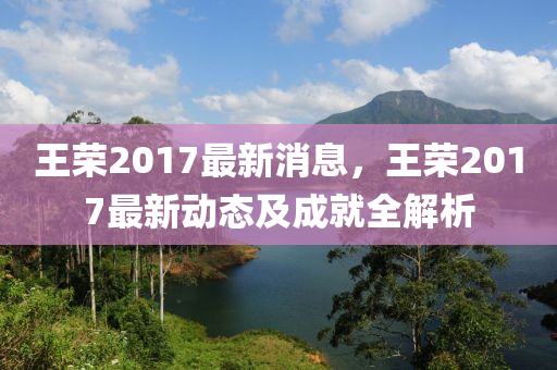 王荣2017最新消息，王荣2017最新动态及成就全解析