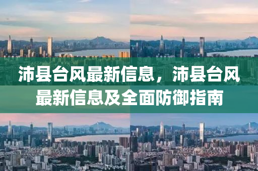 沛县台风最新信息，沛县台风最新信息及全面防御指南