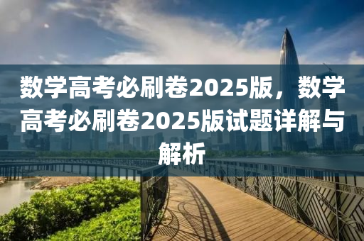 数学高考必刷卷2025版，数学高考必刷卷2025版试题详解与解析