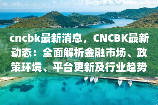 cncbk最新消息，CNCBK最新动态：全面解析金融市场、政策环境、平台更新及行业趋势