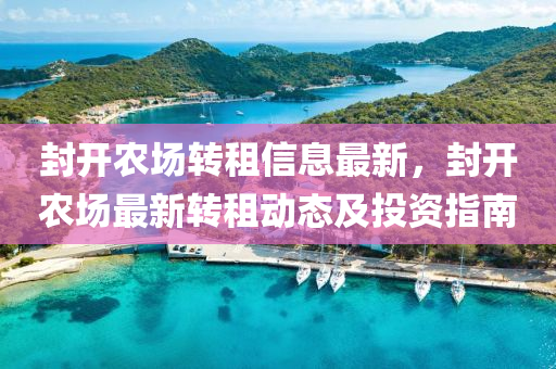 封开农场转租信息最新，封开农场最新转租动态及投资指南