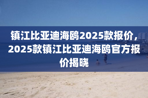 镇江比亚迪海鸥2025款报价，2025款镇江比亚迪海鸥官方报价揭晓