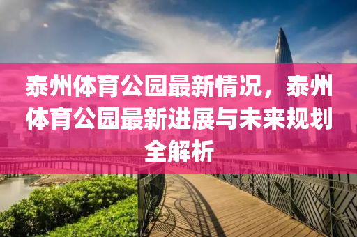 泰州体育公园最新情况，泰州体育公园最新进展与未来规划全解析