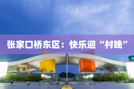 张家口桥东区：快乐迎“村晚”