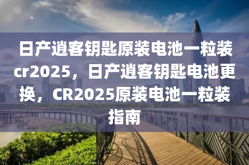 日产逍客钥匙原装电池一粒装cr2025，日产逍客钥匙电池更换，CR2025原装电池一粒装指南