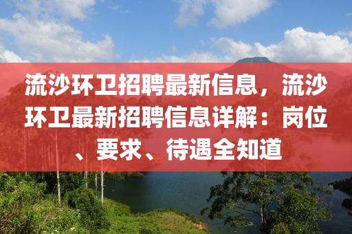 流沙环卫招聘最新信息，流沙环卫最新招聘信息详解：岗位、要求、待遇全知道