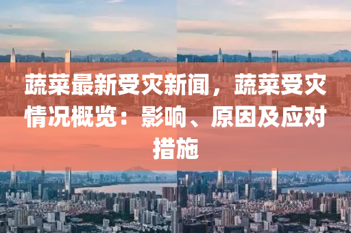 蔬菜最新受灾新闻，蔬菜受灾情况概览：影响、原因及应对措施