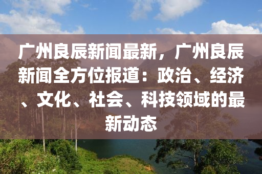 广州良辰新闻最新，广州良辰新闻全方位报道：政治、经济、文化、社会、科技领域的最新动态