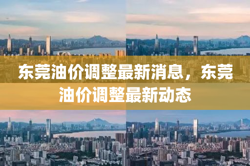 东莞油价调整最新消息，东莞油价调整最新动态