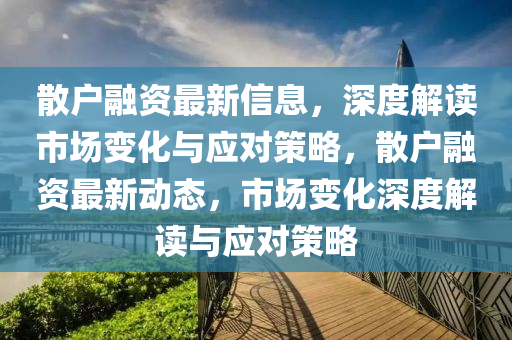 散户融资最新信息，深度解读市场变化与应对策略，散户融资最新动态，市场变化深度解读与应对策略