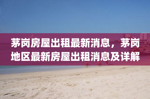 茅岗房屋出租最新消息，茅岗地区最新房屋出租消息及详解
