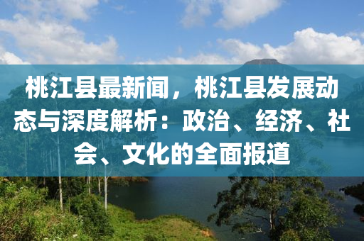 桃江县最新闻，桃江县发展动态与深度解析：政治、经济、社会、文化的全面报道