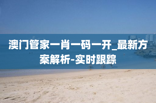 最新方案解析实时跟踪