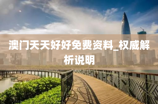澳门天天好好免费资料_权威解析说明