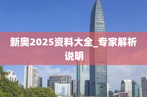 新奥2025资料大全_专家解析说明