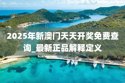 2025年新澳门天天开奖免费查询_最新正品解释定义