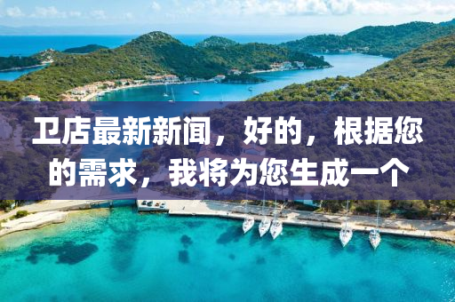 卫店最新新闻，好的，根据您的需求，我将为您生成一个