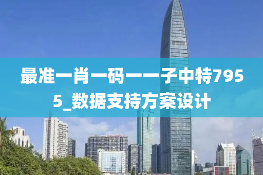 最准一肖一码一一子中特7955_数据支持方案设计