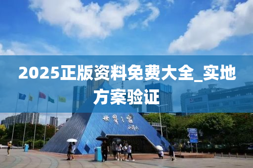 2025正版资料免费大全_实地方案验证