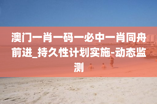 澳门一肖一码一必中一肖同舟前进_持久性计划实施-动态监测