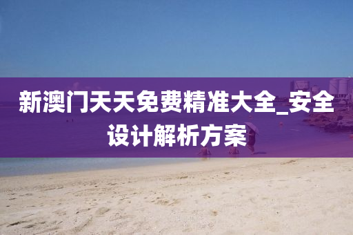 新澳门天天免费精准大全_安全设计解析方案