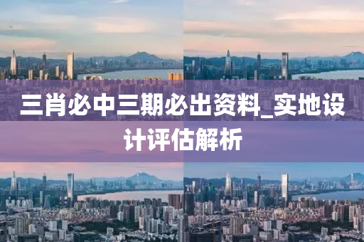 三肖必中三期必出资料_实地设计评估解析