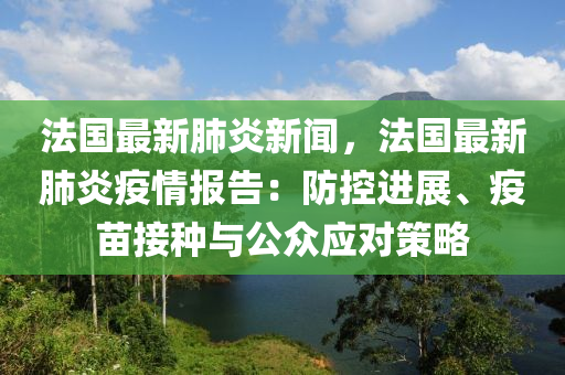 法国最新肺炎新闻，法国最新肺炎疫情报告：防控进展、疫苗接种与公众应对策略