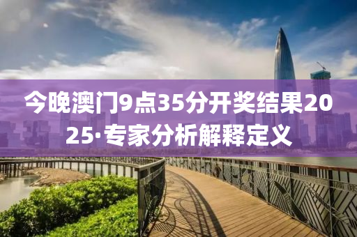 今晚澳门9点35分开奖结果2025·专家分析解释定义